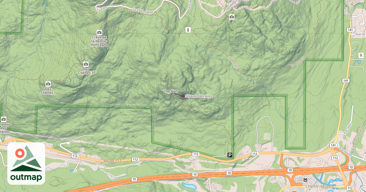 Map of Si j’avais des Ailes