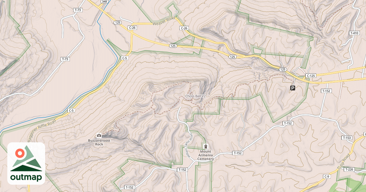 Map of Choss Ball