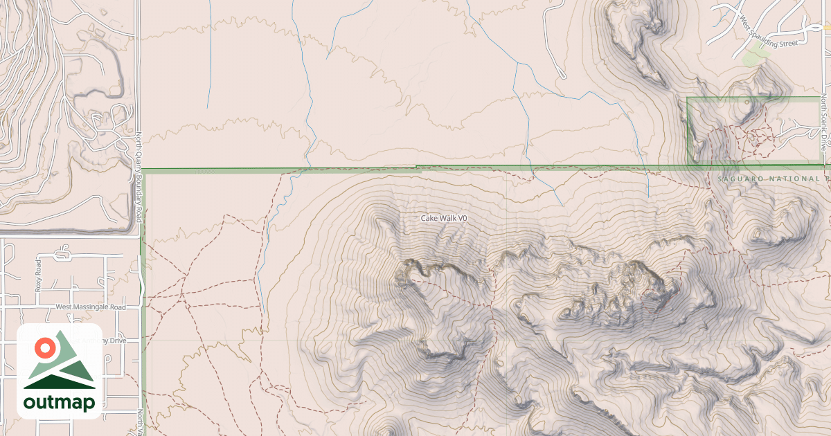 Map of Cake Walk
