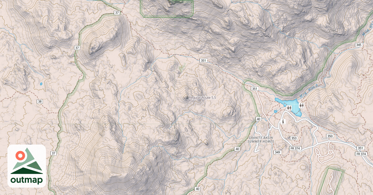 Map of Regular Route