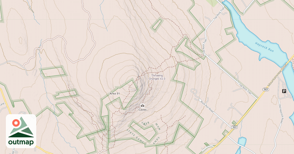 Map of Throwing Oranges
