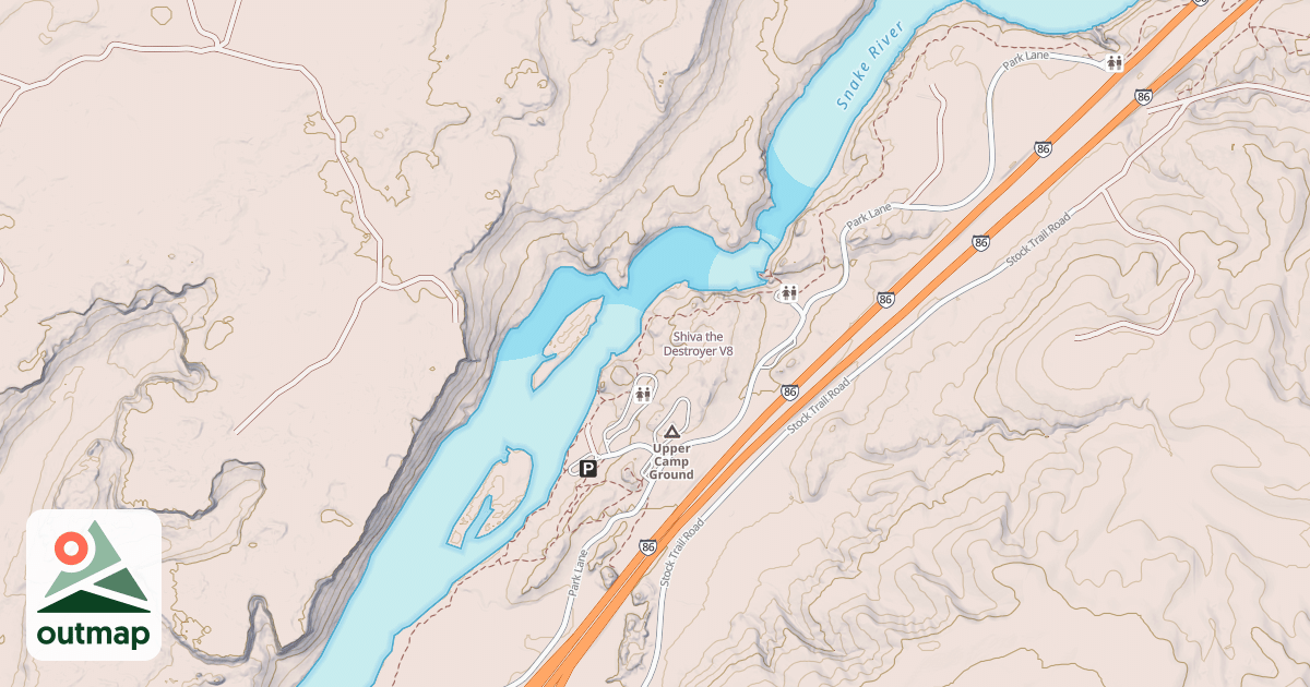 Map of Shiva the Destroyer