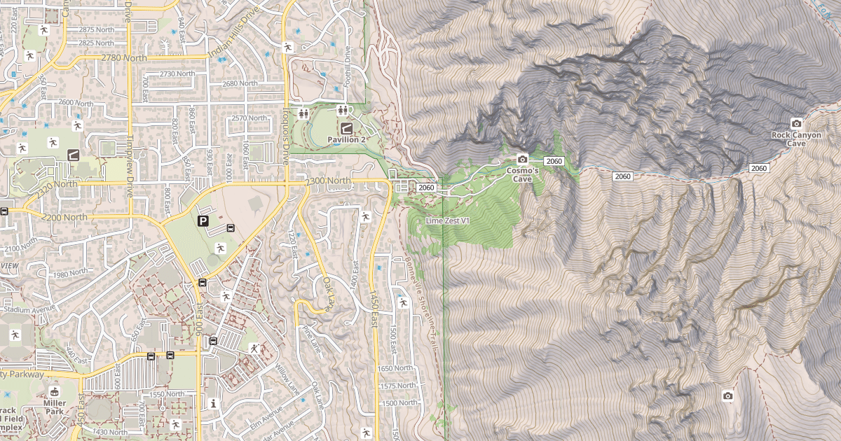 Map preview of Lime Zest