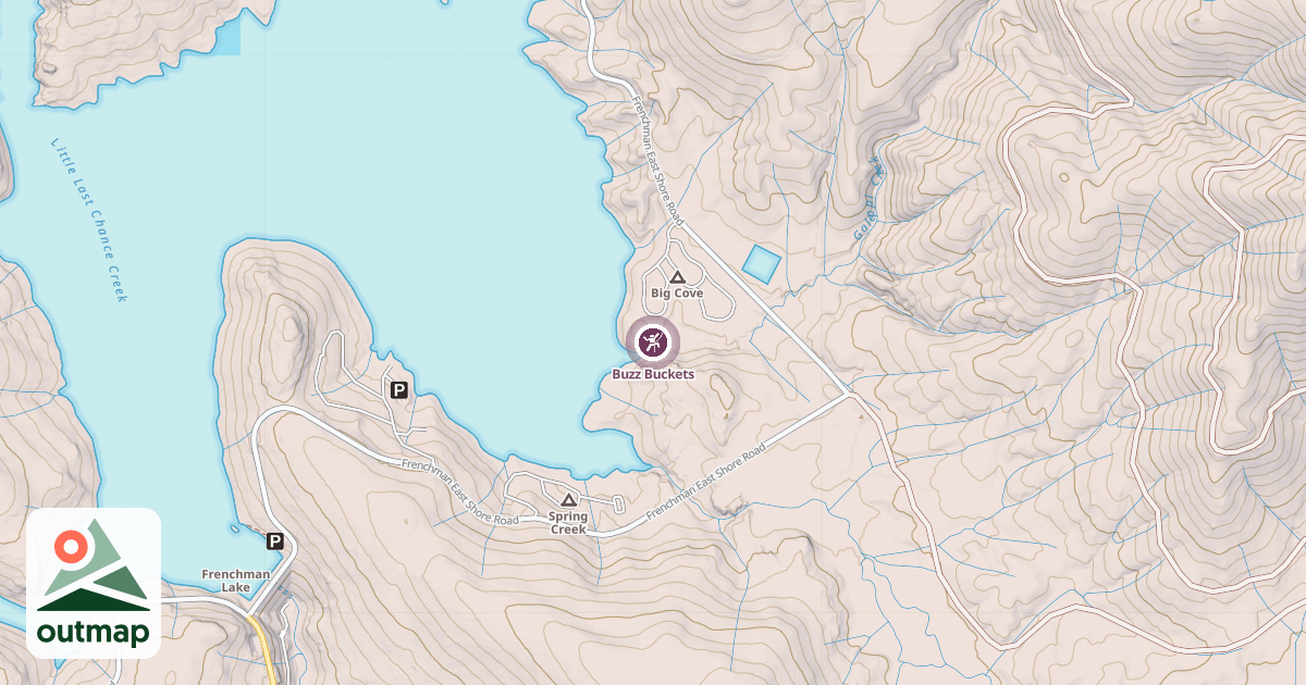 Map of Buzz Buckets