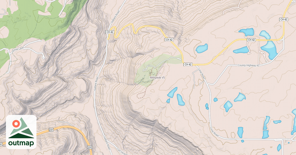 Map of Millipede