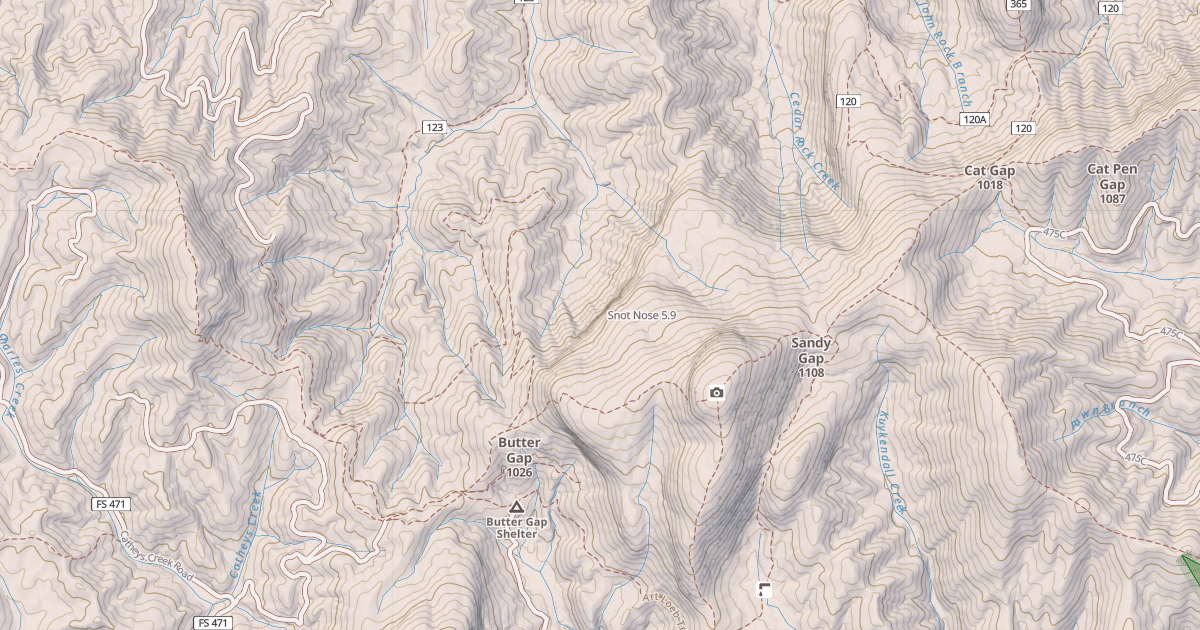 Map preview of Snot Nose