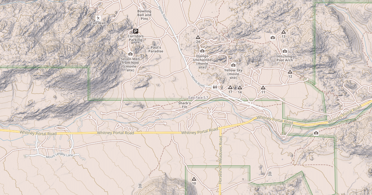 Map preview of East Face