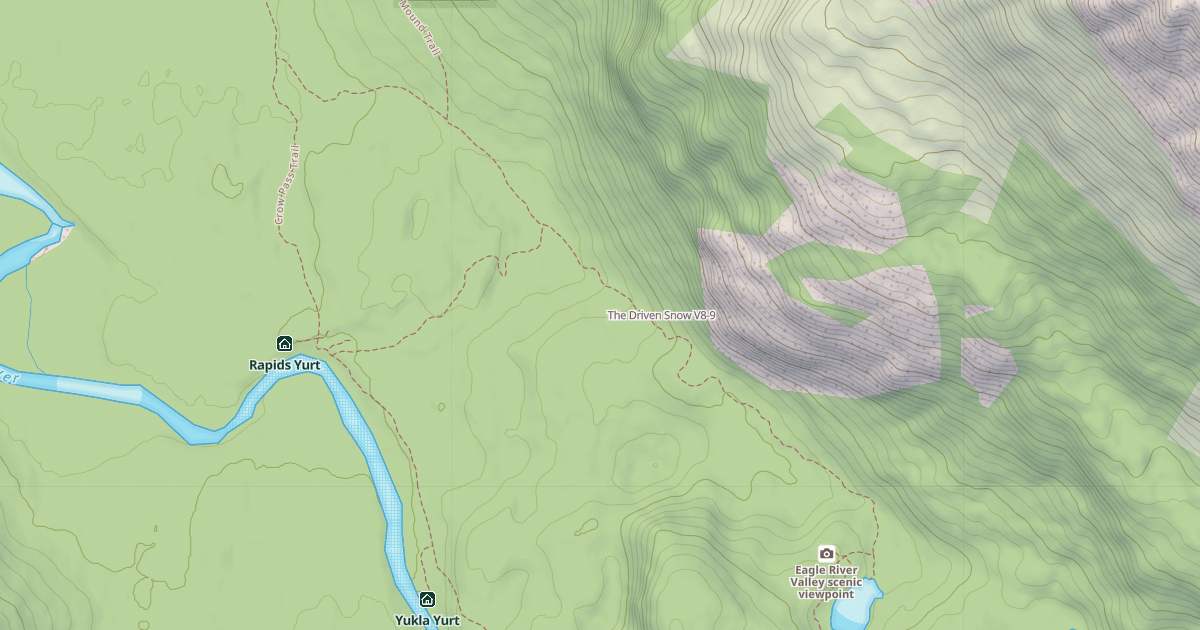 Map preview of The Driven Snow