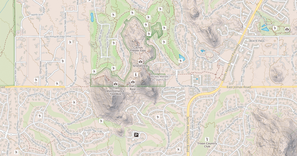 Map preview of Mickey Mantle alt. Start