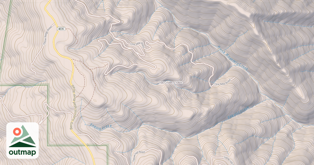 Map of 100 Crows