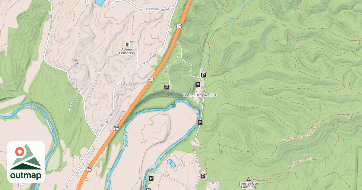 Map of One for Hargrave