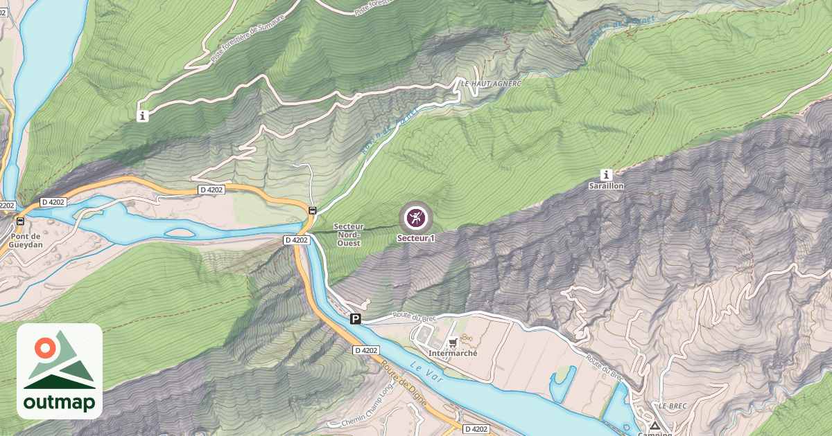Map of Secteur 1