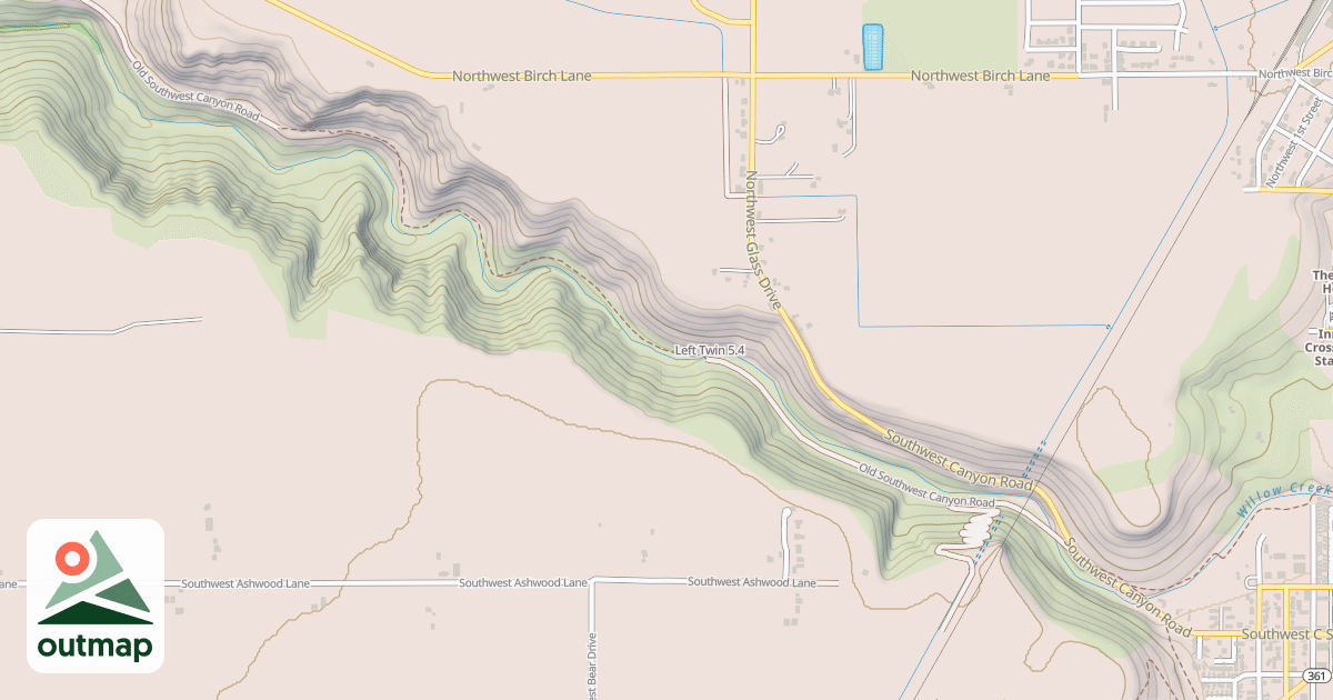 Map of Left Twin