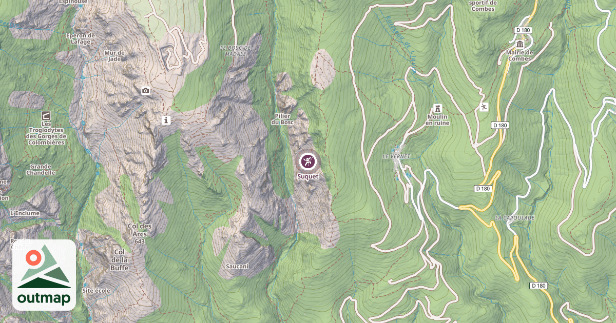 Map of Suquet