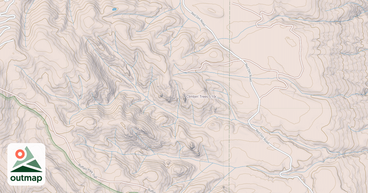 Map of Climbin' Trees
