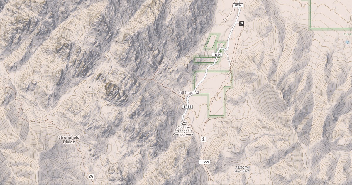 Map preview of Hell Smash