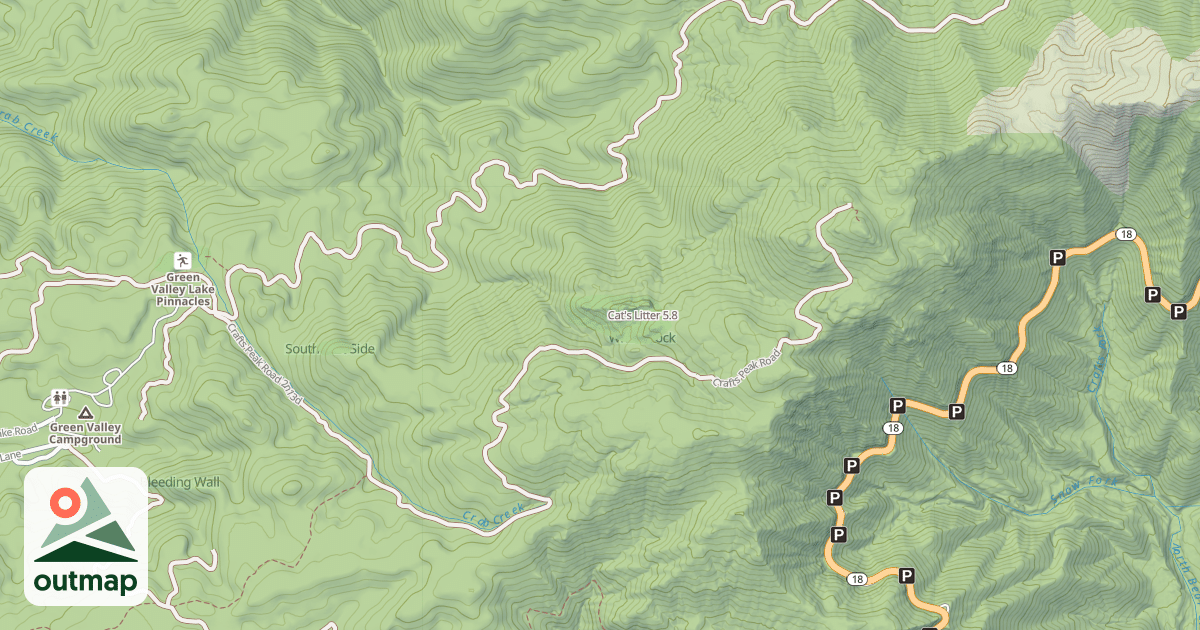Map of Cat's Litter