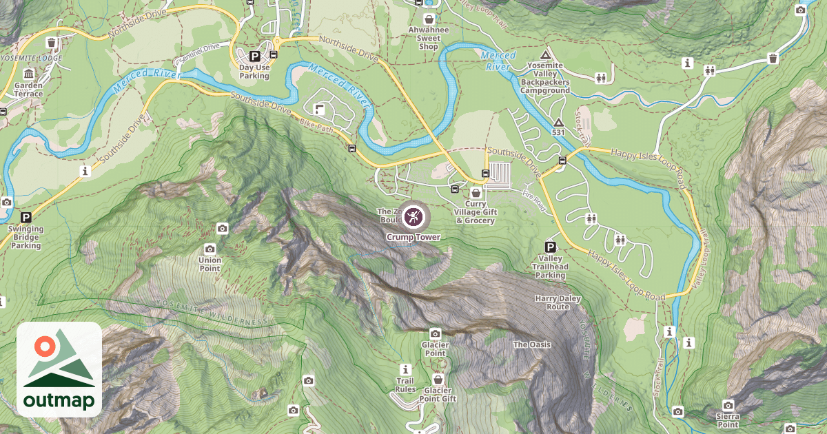 Map of Crump Tower