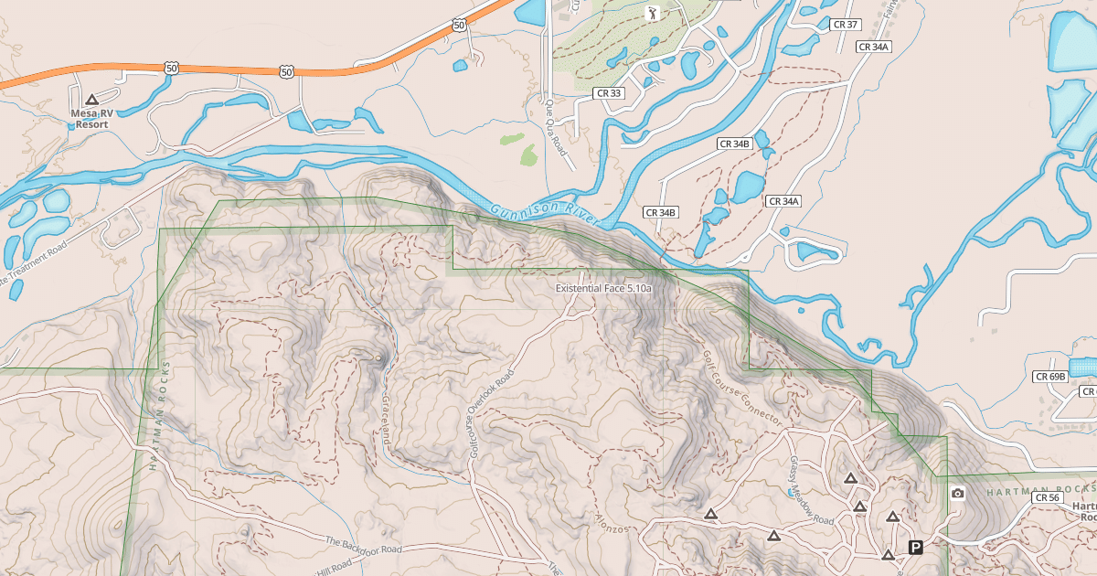 Map preview of Existential Face