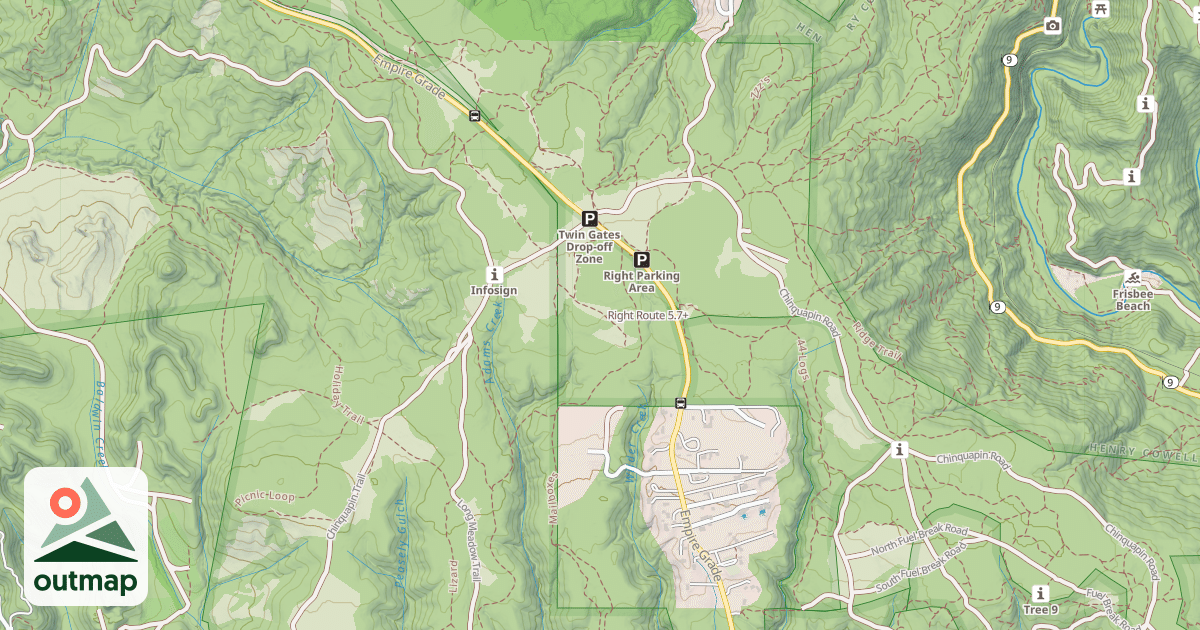 Map of Right Route
