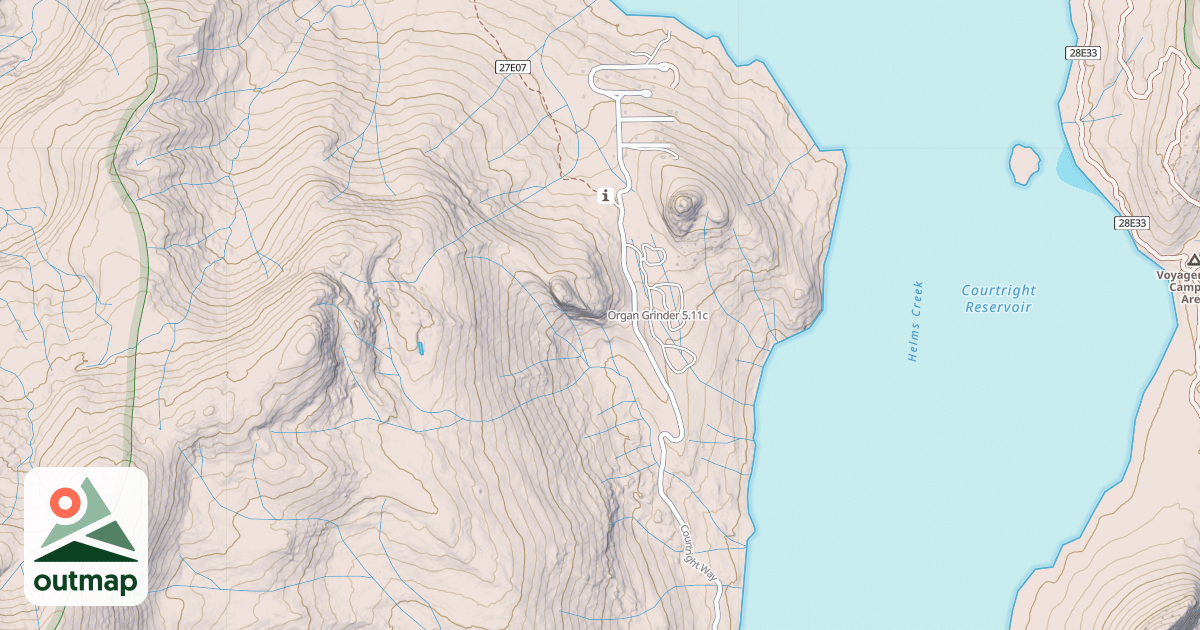 Map of Organ Grinder