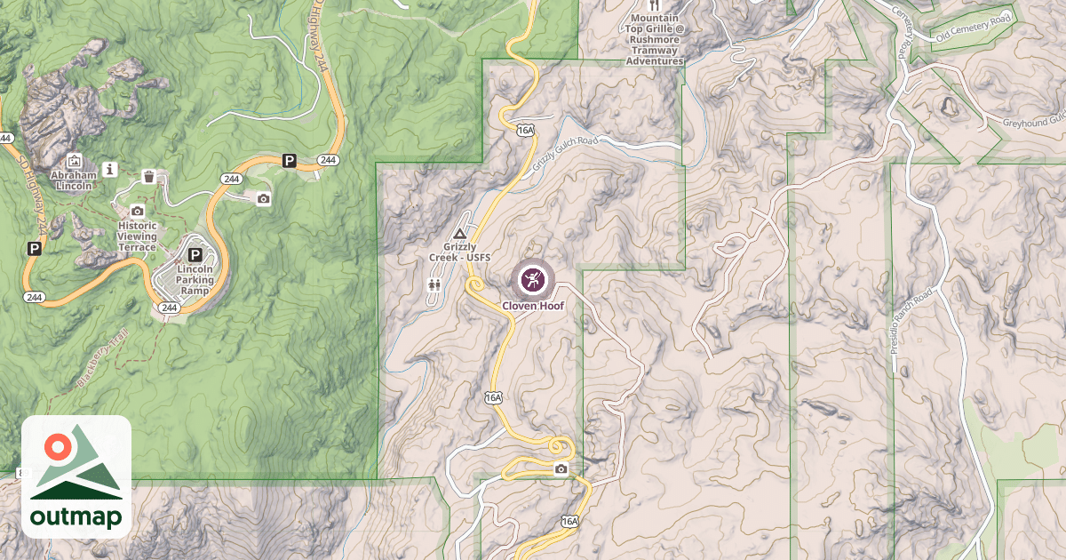 Map of Cloven Hoof