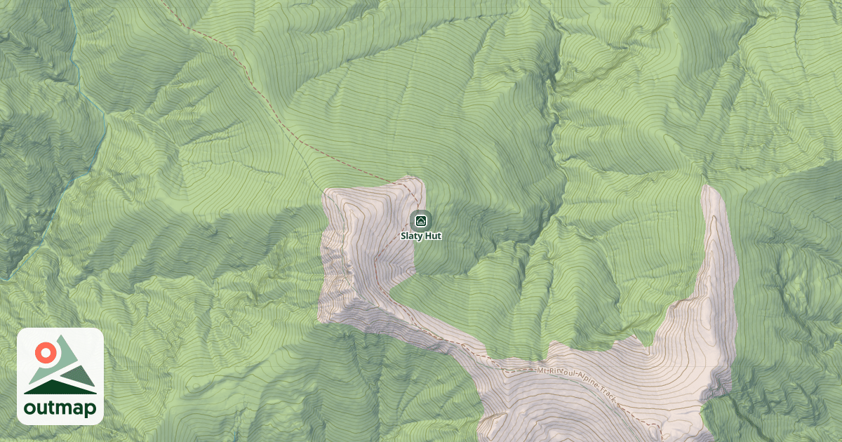 Map of Slaty Hut