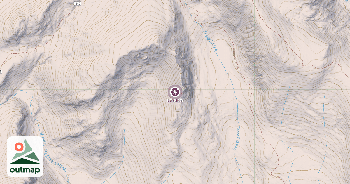 Map of Left Side