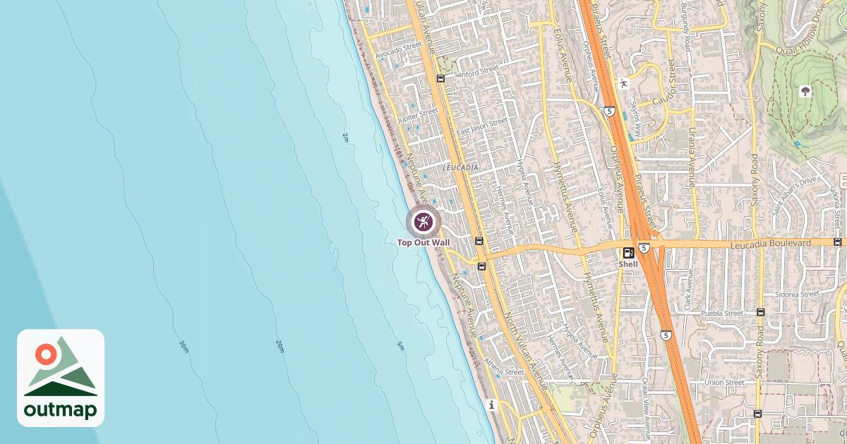Map of Top Out Wall