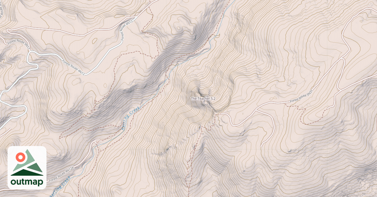 Map of The Teacher
