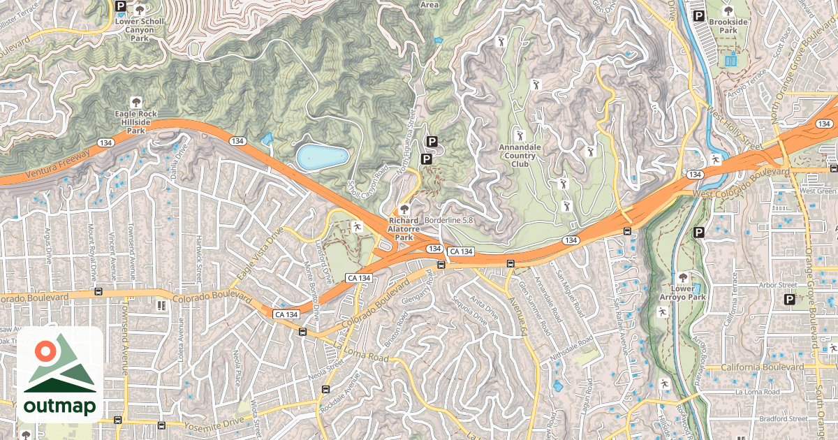 Map of Borderline