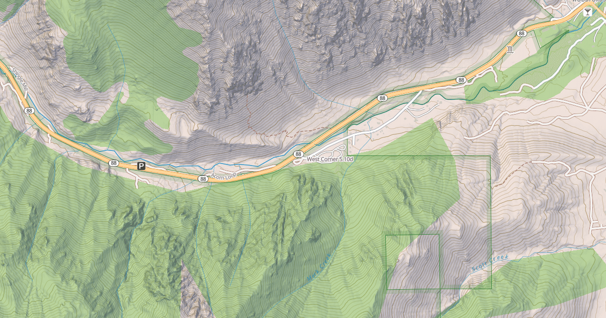Map preview of West Corner