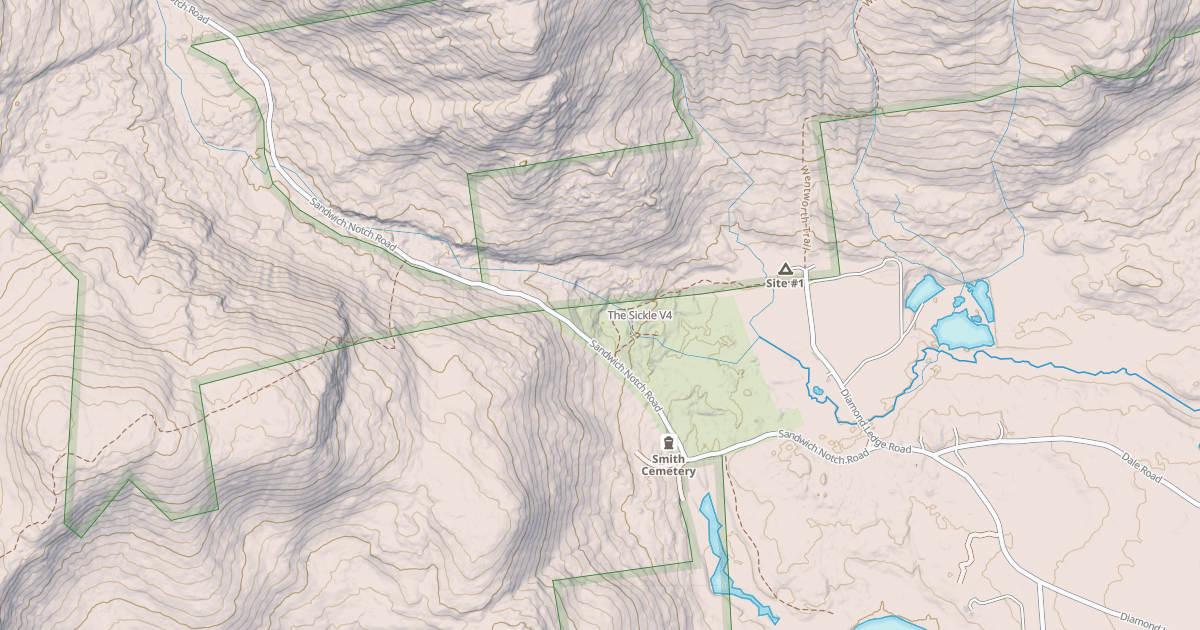 Map preview of The Sickle