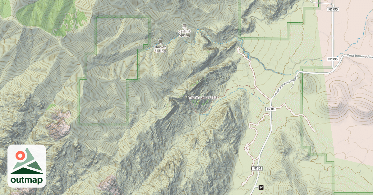 Map of The Wasteland