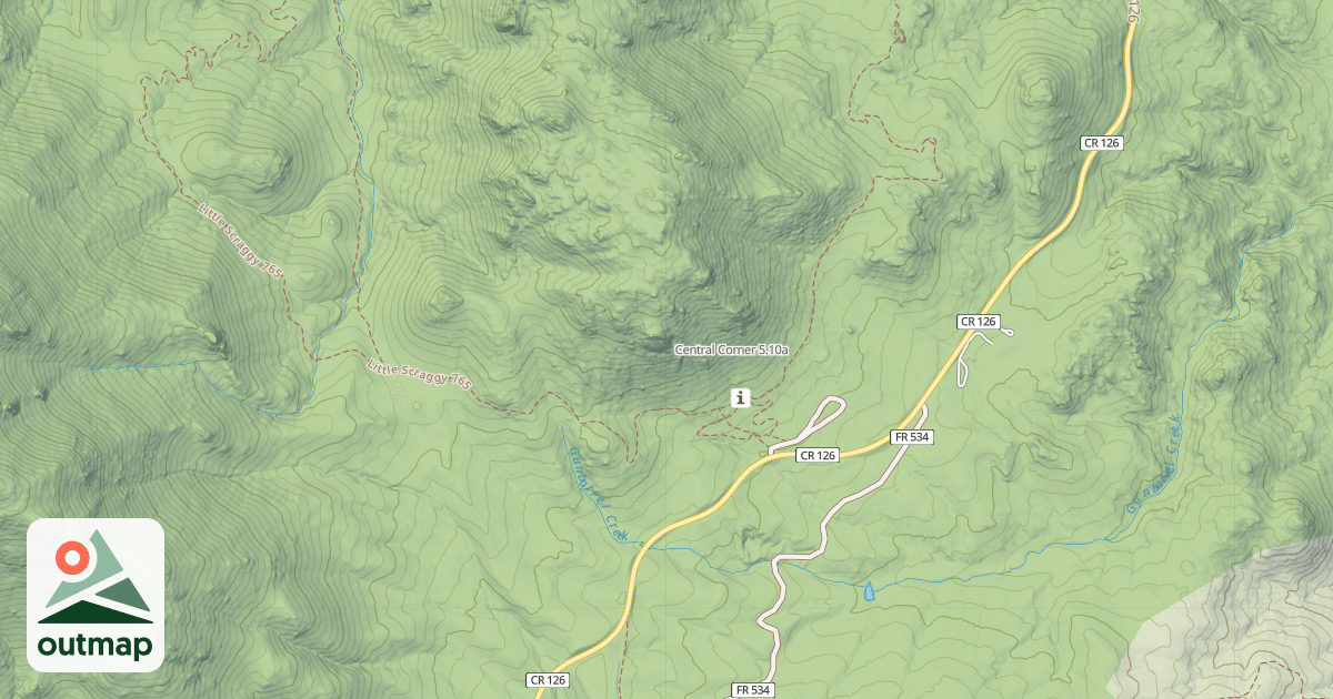 Map of Central Corner