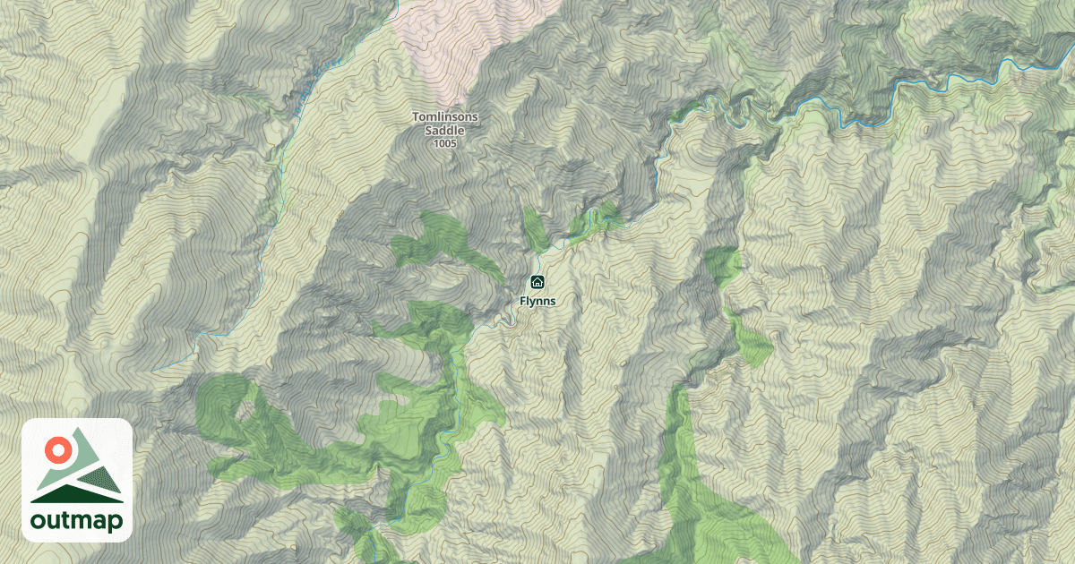 Map of Flynns