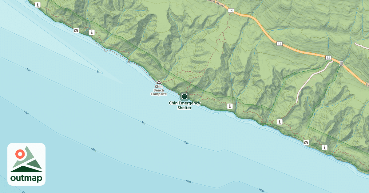 Map of Chin Emergency Shelter