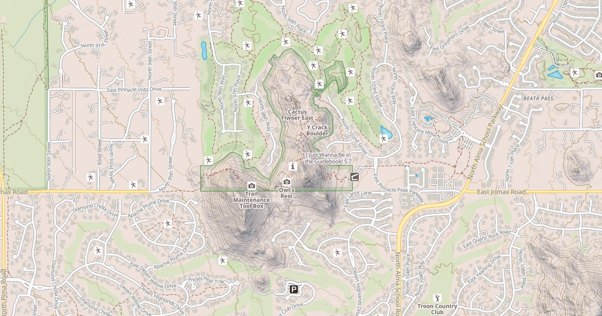 Map preview of I Just Wanna Be in the Guidebook!