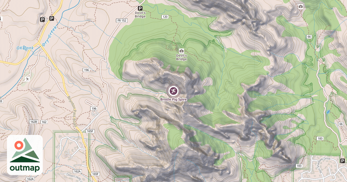 Map of Bristle Pig Spire