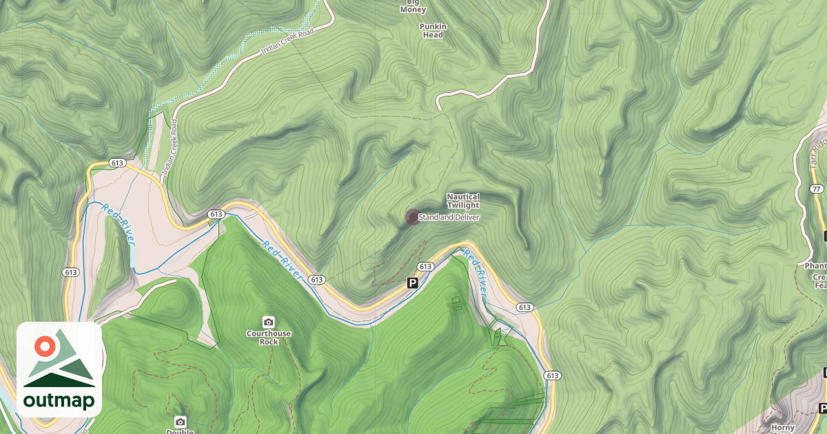 Map of Stand and Deliver
