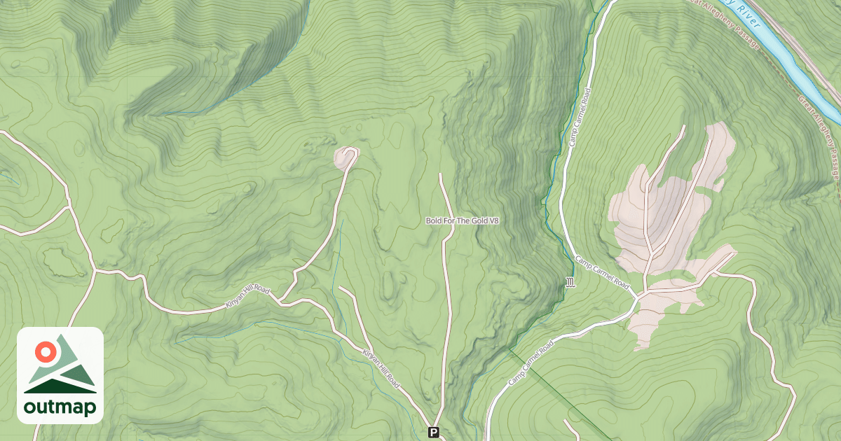 Map of Bold For The Gold