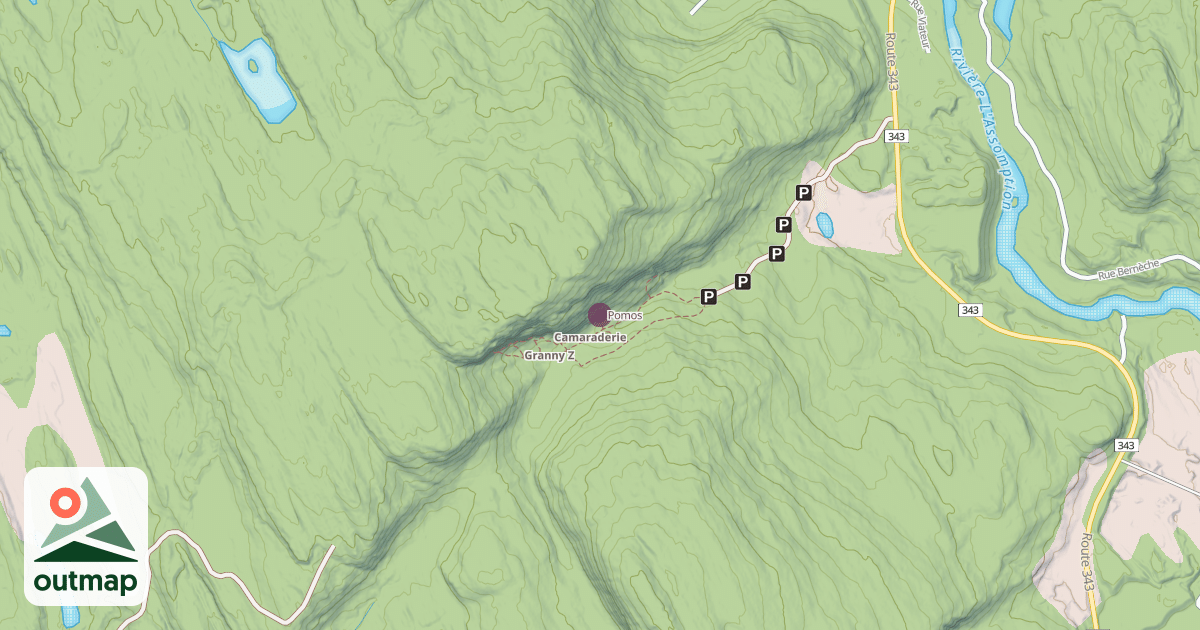 Map of Pomos