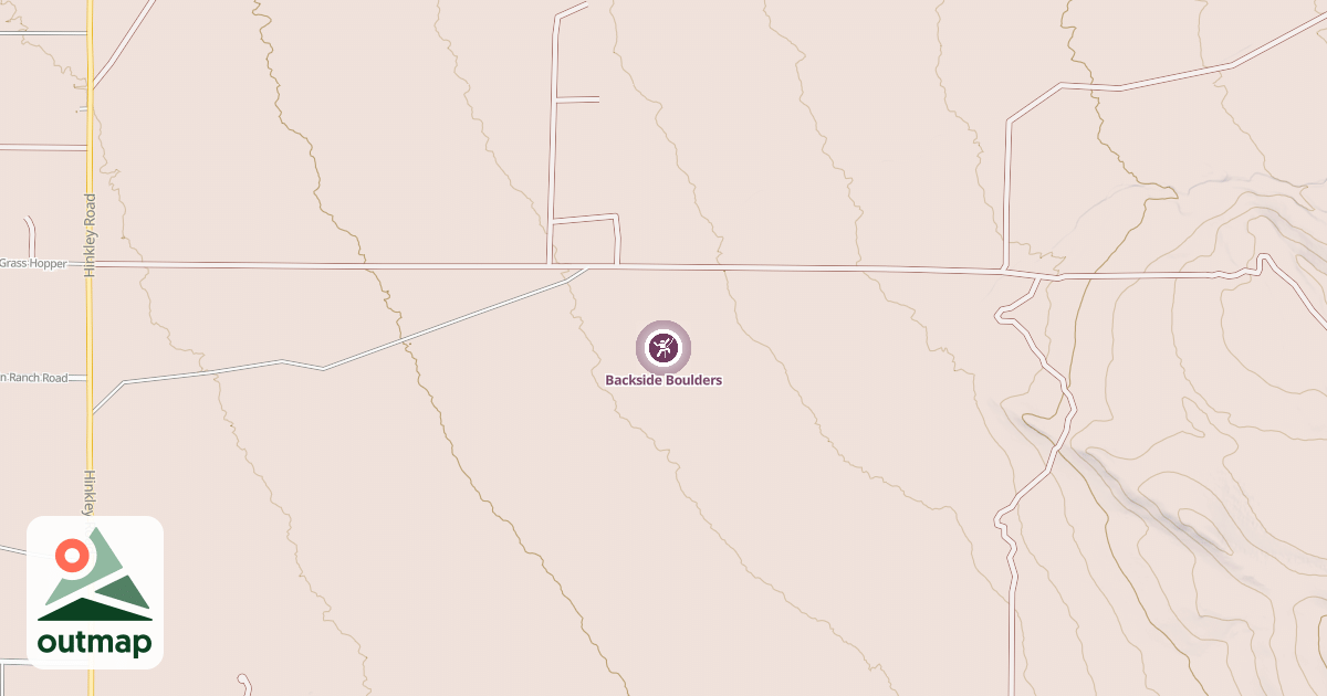 Map of Backside Boulders
