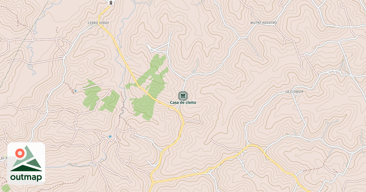 Map of Casa de cleito
