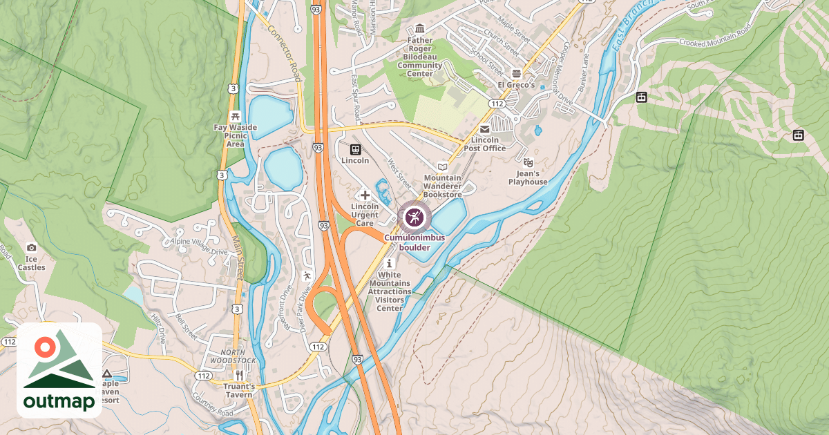 Map of Cumulonimbus boulder