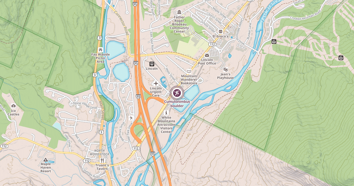 Map preview of Cumulonimbus boulder