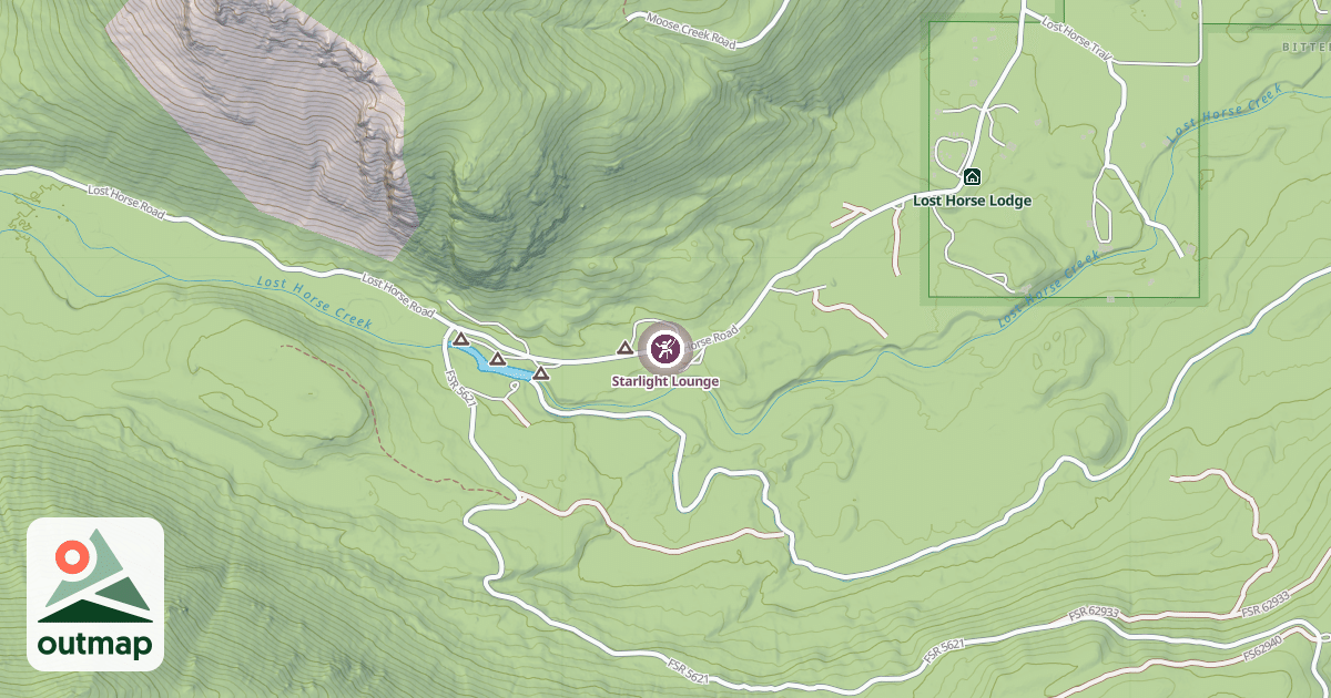 Map of Starlight Lounge