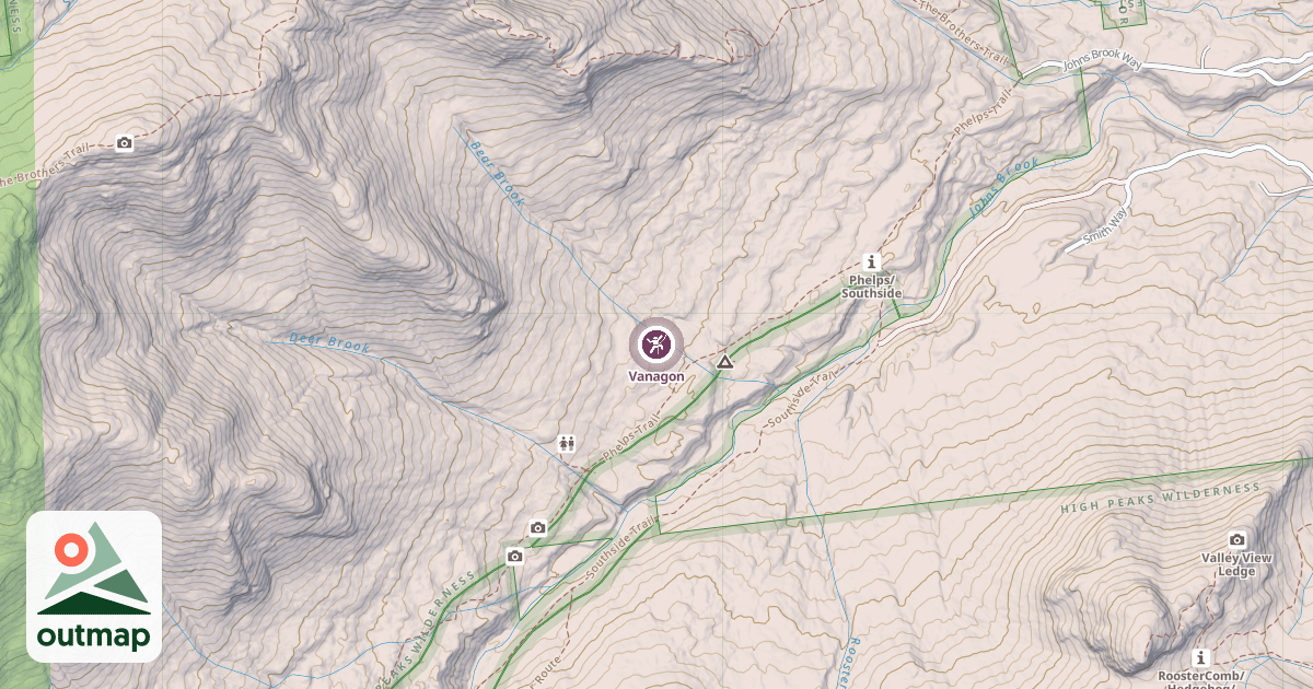 Map of Vanagon