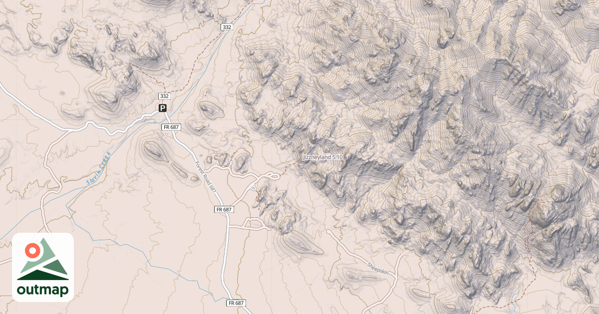 Map of Jizzneyland