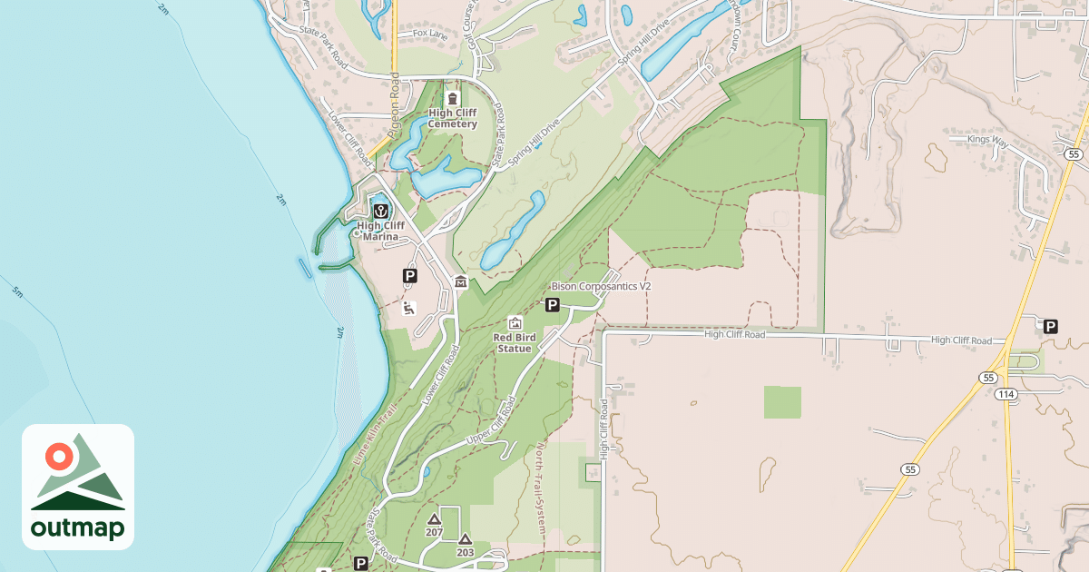 Map of Bison Corposantics